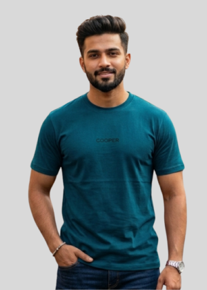 Cooper Side Open T-Shirt - Blue, L