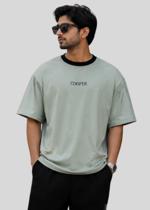 Cooper Oversize T-Shirt - L, Blue