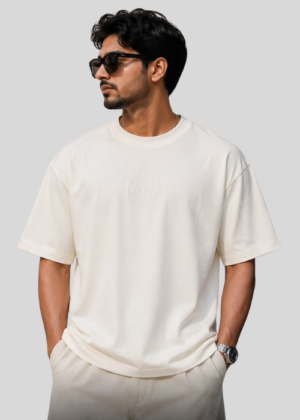 Cooper Oversize T-Shirt - M, Off White