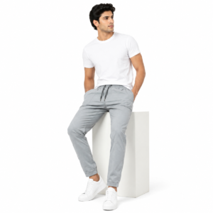 Men’s Jogger Pants - Light Grey