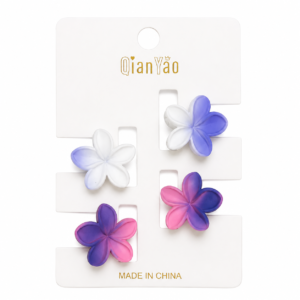 Floral Hair Clip Set