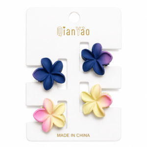 Floral Hair Clip Set